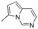 (9CI)-7-甲基吡咯并[1,2-c]嘧啶結(jié)構(gòu)式_179928-24-6結(jié)構(gòu)式