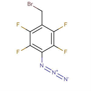 1-Azido-4-(bromomethyl)-2,3,5,6-tetrafluorobenzene Structure,180293-27-0Structure