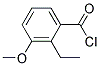 Benzoyl chloride, 2-ethyl-3-methoxy-(9ci)Structure,180341-36-0Structure Benzoyl chloride, 2-ethyl-3-methoxy-(9ci) Structure,180341-36-0Structure