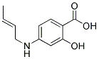 Benzoic acid, 4-(2-butenylamino)-2-hydroxy-(9ci)Structure,180633-25-4Structure Benzoic acid, 4-(2-butenylamino)-2-hydroxy-(9ci) Structure,180633-25-4Structure