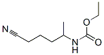 Carbamic acid, (4-cyano-1-methylbutyl)-, ethyl ester (9ci) Structure,180985-37-9Structure
