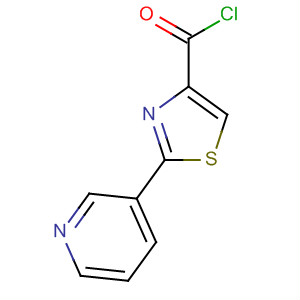 2-(Pyridin-3-yl)thiazole-4-carbonyl chlorideStructure,180992-31-8Structure 2-(Pyridin-3-yl)thiazole-4-carbonyl chloride Structure,180992-31-8Structure