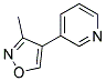 Pyridine, 3-(3-methyl-4-isoxazolyl)-(9ci)Structure,181178-92-7Structure Pyridine, 3-(3-methyl-4-isoxazolyl)-(9ci) Structure,181178-92-7Structure