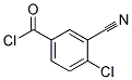 Benzoyl chloride, 4-chloro-3-cyano-(9ci) Structure,181283-43-2Structure
