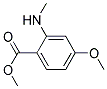 Benzoic acid, 4-methoxy-2-(methylamino)-, methyl ester (9ci)Structure,181434-39-9Structure Benzoic acid, 4-methoxy-2-(methylamino)-, methyl ester (9ci) Structure,181434-39-9Structure