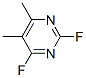 Pyrimidine, 2,4-difluoro-5,6-dimethyl- (8ci)Structure,18260-62-3Structure Pyrimidine, 2,4-difluoro-5,6-dimethyl- (8ci) Structure,18260-62-3Structure
