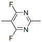(8CI)-4,6-二氟-2,5-二甲基嘧啶結(jié)構(gòu)式_18260-63-4結(jié)構(gòu)式