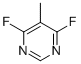 (8CI)-4,6-二氟-5-甲基嘧啶結(jié)構(gòu)式_18260-64-5結(jié)構(gòu)式