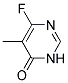 4(3H)-pyrimidinone, 6-fluoro-5-methyl-(8ci)Structure,18260-84-9Structure 4(3H)-pyrimidinone, 6-fluoro-5-methyl-(8ci) Structure,18260-84-9Structure