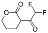 (+)-(9ci)-3-(二氟乙?；?四氫-2H-吡喃-2-酮結(jié)構(gòu)式_183279-72-3結(jié)構(gòu)式