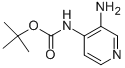 Tert-butyl 3-aminopyridin-4-ylcarbamateStructure,183311-28-6Structure Tert-butyl 3-aminopyridin-4-ylcarbamate Structure,183311-28-6Structure