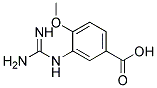 Benzoic acid, 3-[(aminoiminomethyl)amino]-4-methoxy-(9ci) Structure,183430-56-0Structure