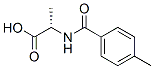 Alanine, n-(4-methylbenzoyl)-Structure,183559-35-5Structure Alanine, n-(4-methylbenzoyl)- Structure,183559-35-5Structure