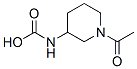 Carbamic acid, (1-acetyl-3-piperidinyl)-(9ci)Structure,183591-09-5Structure Carbamic acid, (1-acetyl-3-piperidinyl)-(9ci) Structure,183591-09-5Structure