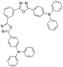 1,3-Bis(5-(4-diphenylamino)phenyl-1,3,4-oxadiazol-2-yl)benzeneStructure,184101-39-1Structure 1,3-Bis(5-(4-diphenylamino)phenyl-1,3,4-oxadiazol-2-yl)benzene Structure,184101-39-1Structure