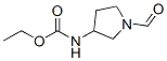 Carbamic acid, (1-formyl-3-pyrrolidinyl)-, ethyl ester (9ci)Structure,184107-59-3Structure Carbamic acid, (1-formyl-3-pyrrolidinyl)-, ethyl ester (9ci) Structure,184107-59-3Structure