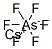 Cesium hexafluoro-arsenate (1:1)Structure,18424-16-3Structure Cesium hexafluoro-arsenate (1:1) Structure,18424-16-3Structure