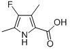 1H-pyrrole-2-carboxylicacid,4-fluoro-3,5-dimethyl-(9ci) Structure,184646-96-6Structure