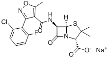 Flucloxacillin sodiumStructure,1847-24-1Structure Flucloxacillin sodium Structure,1847-24-1Structure