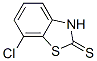 2(3H)-Benzothiazolethione, 7-chloro-Structure,1849-73-6Structure 2(3H)-Benzothiazolethione, 7-chloro- Structure,1849-73-6Structure