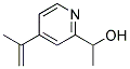 2-Pyridinemethanol, alpha-methyl-4-(1-methylethenyl)-(9ci) Structure,185220-34-2Structure