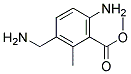 Benzoic acid, 6-amino-3-(aminomethyl)-2-methyl-, methyl ester (9ci)Structure,185689-48-9Structure Benzoic acid, 6-amino-3-(aminomethyl)-2-methyl-, methyl ester (9ci) Structure,185689-48-9Structure