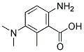 Benzoic acid, 6-amino-3-(dimethylamino)-2-methyl-(9ci)Structure,185689-55-8Structure Benzoic acid, 6-amino-3-(dimethylamino)-2-methyl-(9ci) Structure,185689-55-8Structure