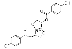 2,5-Isosorbide bis-4-hydroxybenzoat Structure,185756-31-4Structure