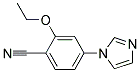 Benzonitrile, 2-ethoxy-4-(1h-imidazol-1-yl)-(9ci)Structure,186191-36-6Structure Benzonitrile, 2-ethoxy-4-(1h-imidazol-1-yl)-(9ci) Structure,186191-36-6Structure