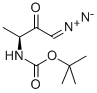 (3S)-3-boc-amino-1-diazo-2-butanoneStructure,186521-98-2Structure (3S)-3-boc-amino-1-diazo-2-butanone Structure,186521-98-2Structure