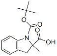 1-(Tert-Butyl) 2-methyl 1,2-indolinedicarboxylateStructure,186704-03-0Structure 1-(Tert-Butyl) 2-methyl 1,2-indolinedicarboxylate Structure,186704-03-0Structure