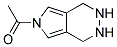 (9ci)-6-乙?；?2,3,4,6-四氫-1H-吡咯并[3,4-d]吡嗪結(jié)構(gòu)式_186746-91-8結(jié)構(gòu)式