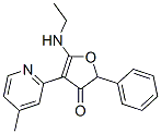 3(2H)-furanone, 5-(ethylamino)-4-(4-methyl-2-pyridinyl)-2-phenyl-Structure,187591-68-0Structure 3(2H)-furanone, 5-(ethylamino)-4-(4-methyl-2-pyridinyl)-2-phenyl- Structure,187591-68-0Structure