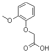 2-甲氧基苯氧基乙酸結(jié)構(gòu)式_1878-85-9結(jié)構(gòu)式