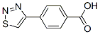4-(1,2,3-Thiadiazol-4-yl)benzoic acidStructure,187999-31-1Structure 4-(1,2,3-Thiadiazol-4-yl)benzoic acid Structure,187999-31-1Structure