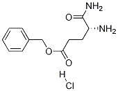Pentanoic acid, 4,5-diamino-5-oxo-, phenylmethyl ester, monohydrochloride, (r)-Structure,18800-75-4Structure Pentanoic acid, 4,5-diamino-5-oxo-, phenylmethyl ester, monohydrochloride, (r)- Structure,18800-75-4Structure