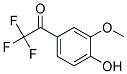 Ethanone, 2,2,2-trifluoro-1-(4-hydroxy-3-methoxyphenyl)-(9ci)Structure,188194-66-3Structure Ethanone, 2,2,2-trifluoro-1-(4-hydroxy-3-methoxyphenyl)-(9ci) Structure,188194-66-3Structure