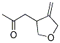 2-Propanone, 1-(tetrahydro-4-methylene-3-furanyl)-(9ci)Structure,188970-96-9Structure 2-Propanone, 1-(tetrahydro-4-methylene-3-furanyl)-(9ci) Structure,188970-96-9Structure