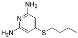 Pyridine, 2,6-diamino-4-(butylthio)-(8ci)Structure,18960-91-3Structure Pyridine, 2,6-diamino-4-(butylthio)-(8ci) Structure,18960-91-3Structure