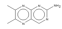 6,7-二甲基-2-蝶啶胺結(jié)構(gòu)式_19153-00-5結(jié)構(gòu)式