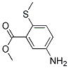 Benzoic acid, 5-amino-2-(methylthio)-, methyl ester (9ci)Structure,191604-71-4Structure Benzoic acid, 5-amino-2-(methylthio)-, methyl ester (9ci) Structure,191604-71-4Structure