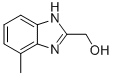 1H-benzimidazole-2-methanol,4-methyl-(9ci) Structure,191794-20-4Structure