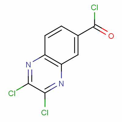 2,3-Dichloroquinoxaline-6-carbonyl chlorideStructure,1919-43-3Structure 2,3-Dichloroquinoxaline-6-carbonyl chloride Structure,1919-43-3Structure