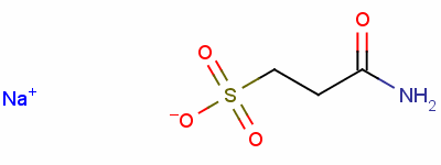 Sodium 3-amino-3-oxo-propane-1-sulfonateStructure,19298-89-6Structure Sodium 3-amino-3-oxo-propane-1-sulfonate Structure,19298-89-6Structure