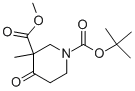 1-Tert-Butyl 3-methyl 3-methyl-4-oxopiperidine-1,3-dicarboxylateStructure,193274-53-2Structure 1-Tert-Butyl 3-methyl 3-methyl-4-oxopiperidine-1,3-dicarboxylate Structure,193274-53-2Structure