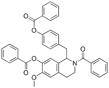 (8ci)-2-苯甲?；?1,2,3,4-四氫-1-(p-羥基芐基)-6-甲氧基-7-異羥基喹啉結(jié)構(gòu)式_19442-66-1結(jié)構(gòu)式