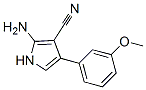 2-Amino-4-(3-methoxyphenyl)-1H-pyrrole-3-carbonitrileStructure,194787-90-1Structure 2-Amino-4-(3-methoxyphenyl)-1H-pyrrole-3-carbonitrile Structure,194787-90-1Structure