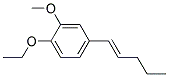 Benzene, 1-ethoxy-2-methoxy-4-(1-pentenyl)-, (e)-(9ci)Structure,195192-81-5Structure Benzene, 1-ethoxy-2-methoxy-4-(1-pentenyl)-, (e)-(9ci) Structure,195192-81-5Structure