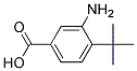Benzoic acid, 3-amino-4-(1,1-dimethylethyl)-(9ci)Structure,196394-09-9Structure Benzoic acid, 3-amino-4-(1,1-dimethylethyl)-(9ci) Structure,196394-09-9Structure