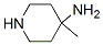 4-甲基-4-氨基哌啶結(jié)構(gòu)式_196614-16-1結(jié)構(gòu)式